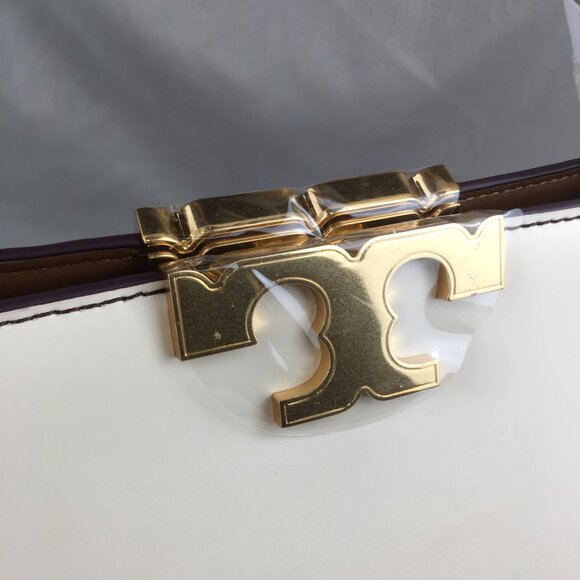 Tory Burch Eleanor Spazzolato Satchel Bag - Picture 6 of 15